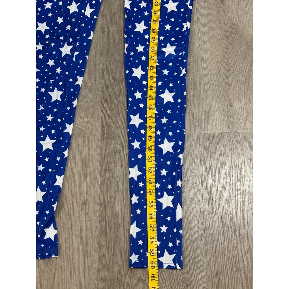 Leg Avenue Sensational Super Hero Costume Catsuit Headband 85577 Red Blue Star M - Picture 6 of 16